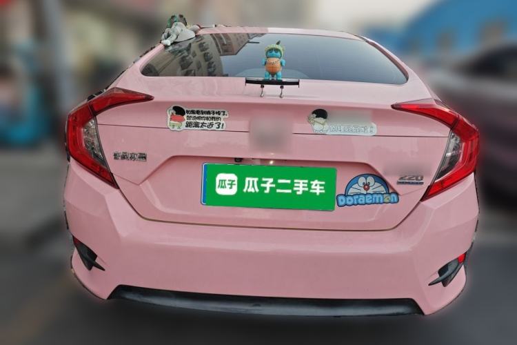 Used Honda Civic 2019 220TURBO CVT Power Edition China VI Emission Standard Rear