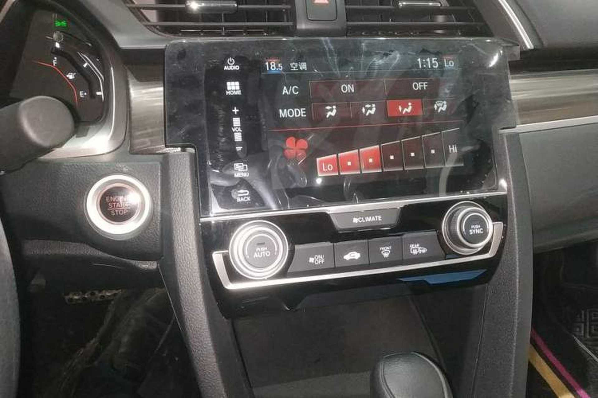 Used Honda Civic 2019 220TURBO CVT Dynamic Edition China VI Emission Standard Audio And AC Panel