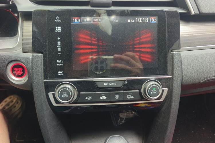 Used Honda Civic 2019 220TURBO CVT Dynamic Edition China VI Emission Standard Audio And AC Panel
