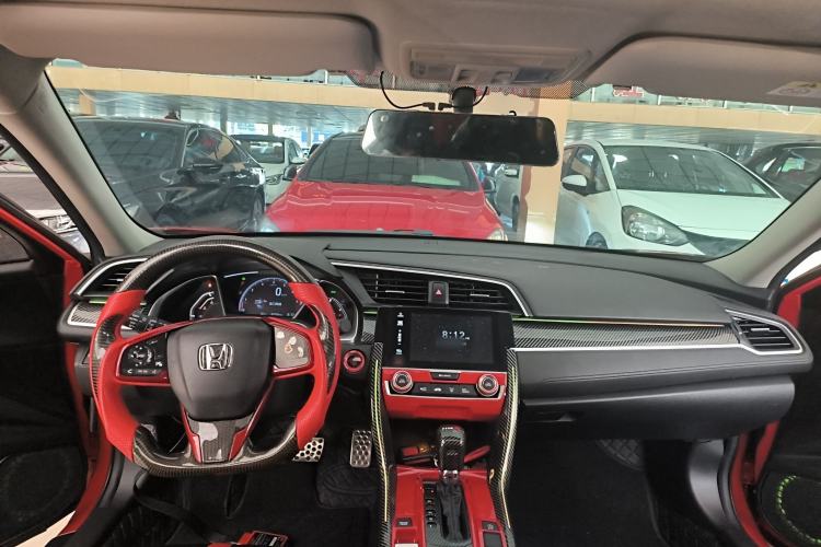 Used Honda Civic 2019 220TURBO CVT Dynamic Edition China VI Emission Standard Center Console
