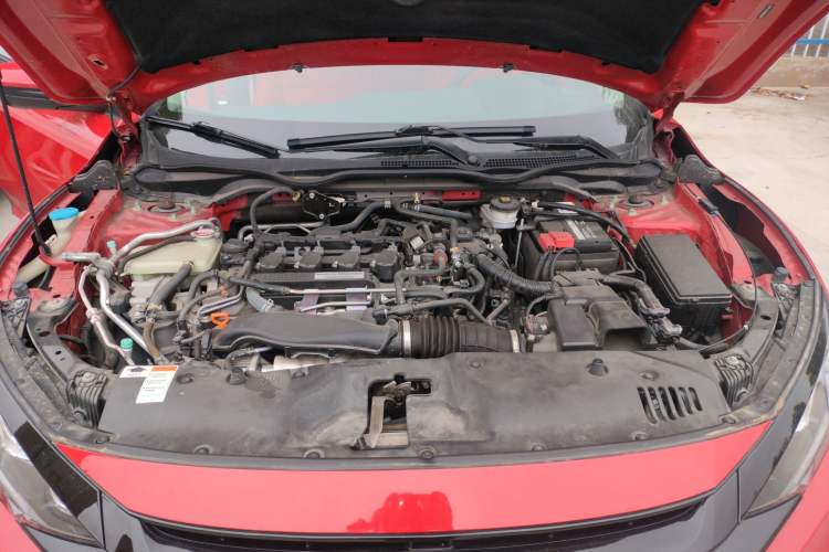 Used Honda Civic 2019 220TURBO CVT Dynamic Edition China VI Emission Standard Engine Bay