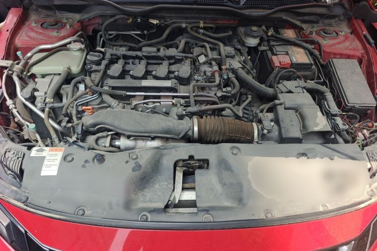 Used Honda Civic 2019 220TURBO CVT Dynamic Edition China VI Emission Standard Engine Bay