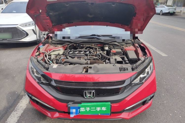 Used Honda Civic 2019 220TURBO CVT Dynamic Edition China VI Engine Bay