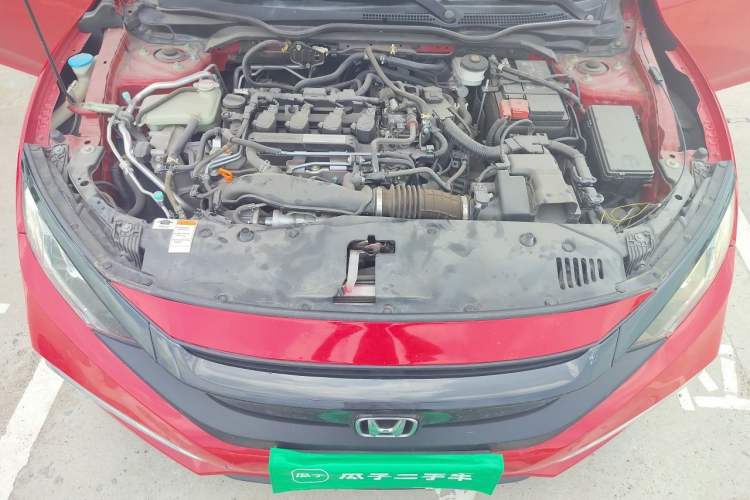 Used Honda Civic 2019 220TURBO CVT Dynamic Edition China VI Engine Bay