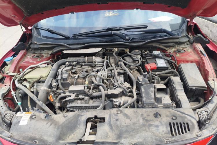 Used Honda Civic 2019 180TURBO CVT Shangdong Edition China VI Engine Bay
