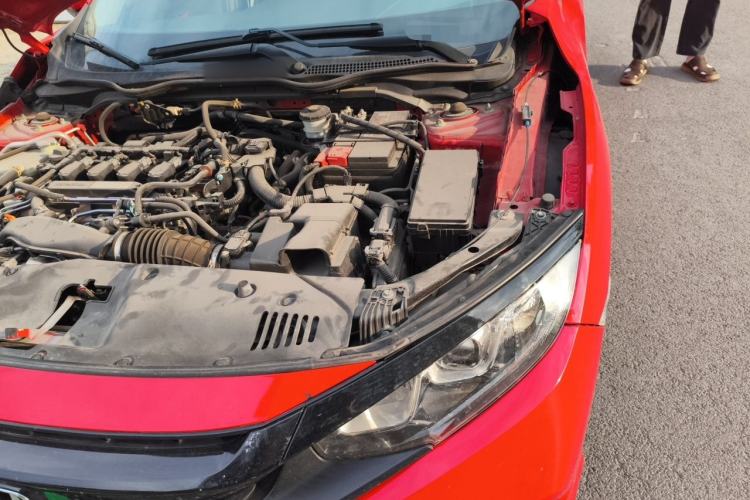 Used Honda Civic 2019 220TURBO CVT Dynamic Edition China VI Engine Bay Left
