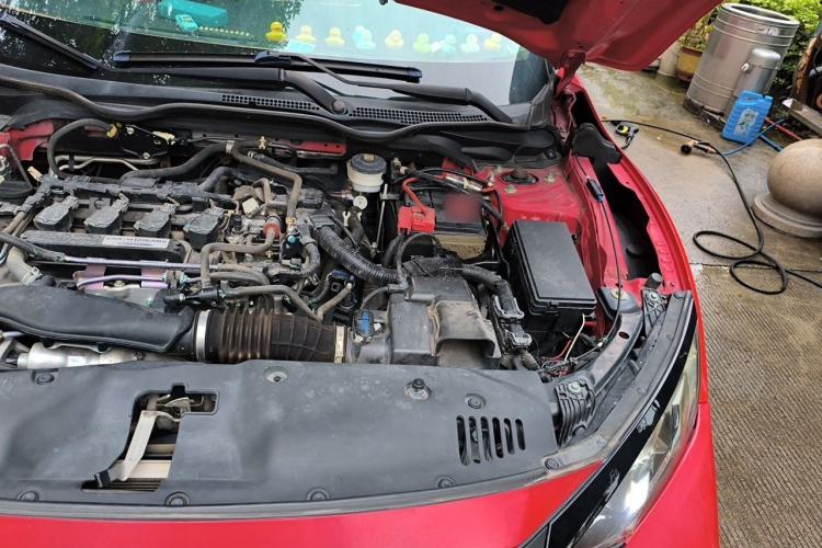 Used Honda Civic 2019 220TURBO CVT Dynamic Edition China VI Engine Bay Left