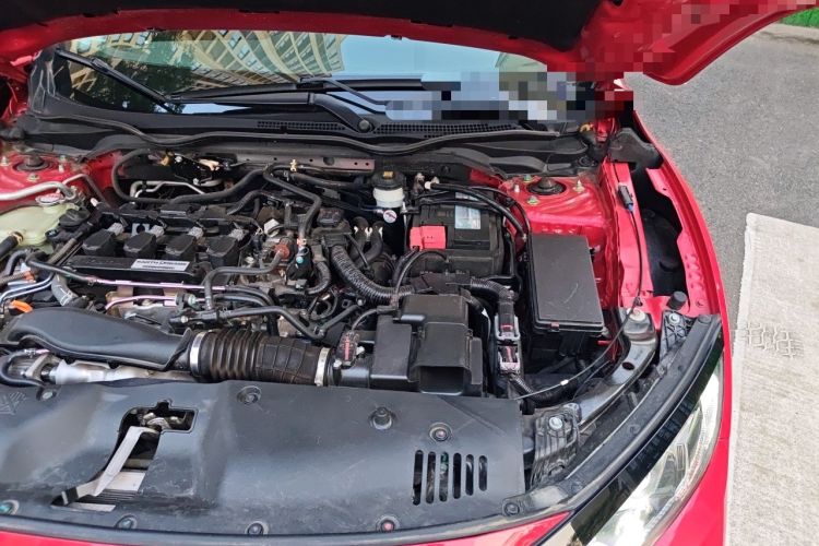Used Honda Civic 2019 220TURBO CVT Dynamic Edition China VI Engine Bay Left