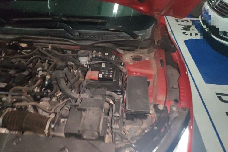 Used Honda Civic 2019 220TURBO CVT Dynamic Edition China VI Engine Bay Left