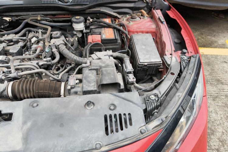 Used Honda Civic 2019 220TURBO CVT Dynamic Edition China VI Engine Bay Left