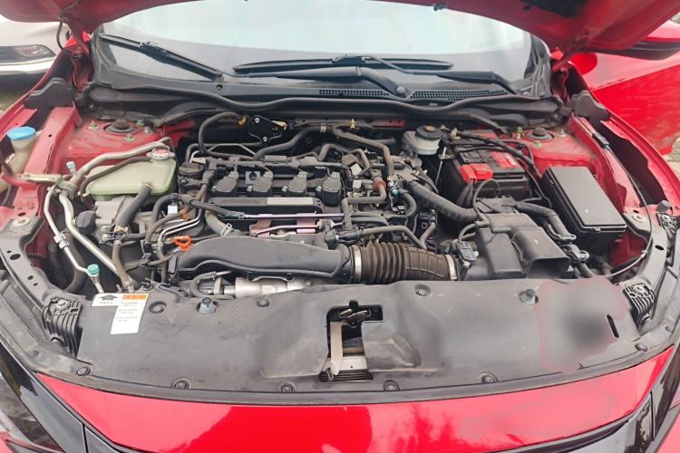 Used Honda Civic 2019 220TURBO CVT Dynamic Edition China VI Engine Bay