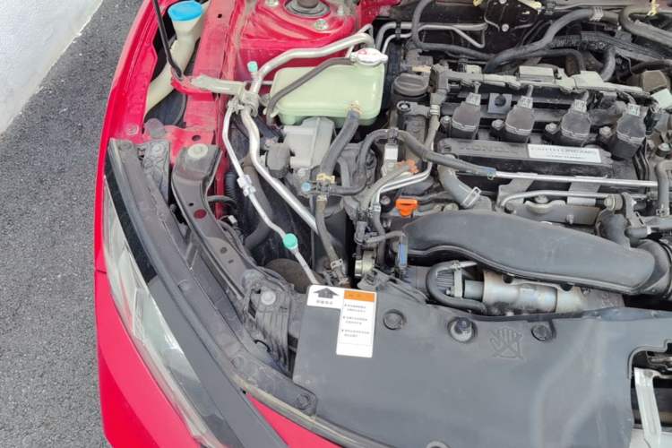 Used Honda Civic 2019 220TURBO CVT Dynamic Edition China VI Engine Bay Right