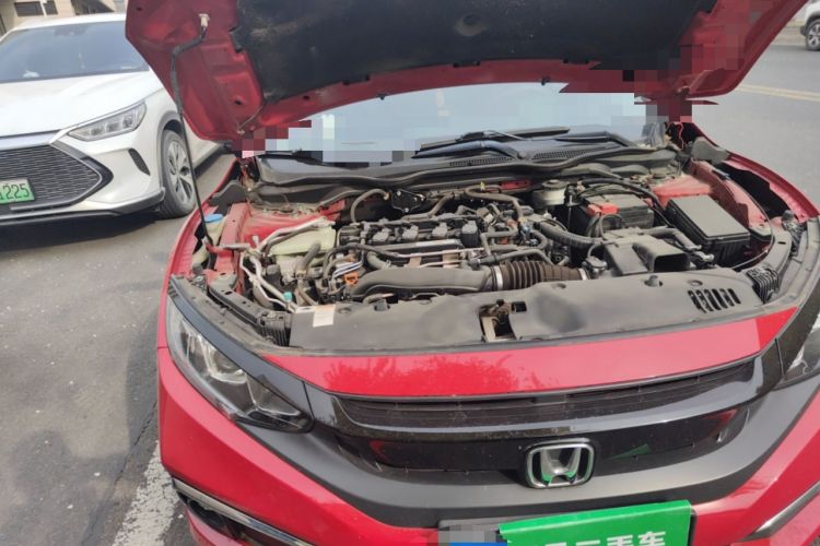 Used Honda Civic 2019 220TURBO CVT Dynamic Edition China VI Engine Bay Right