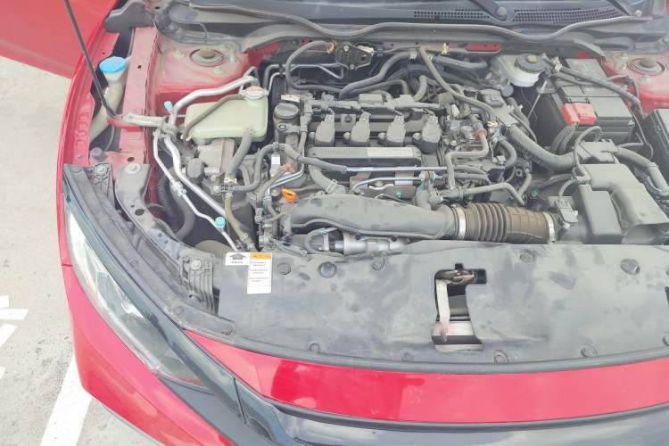 Used Honda Civic 2019 220TURBO CVT Dynamic Edition China VI Engine Bay Right