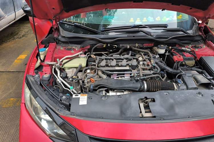 Used Honda Civic 2019 220TURBO CVT Dynamic Edition China VI Engine Bay Right