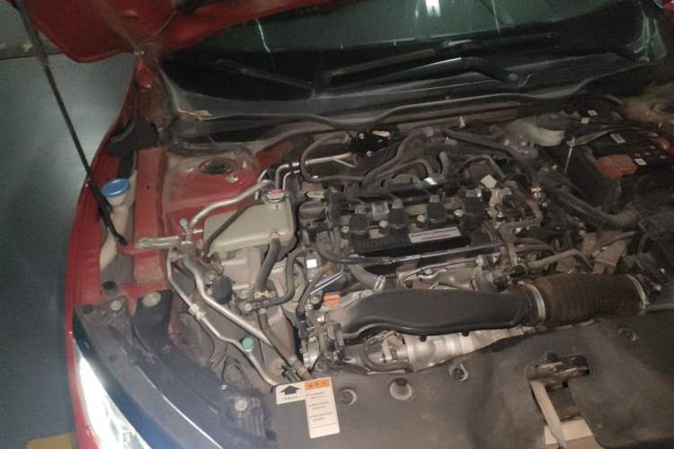 Used Honda Civic 2019 220TURBO CVT Dynamic Edition China VI Engine Bay Right