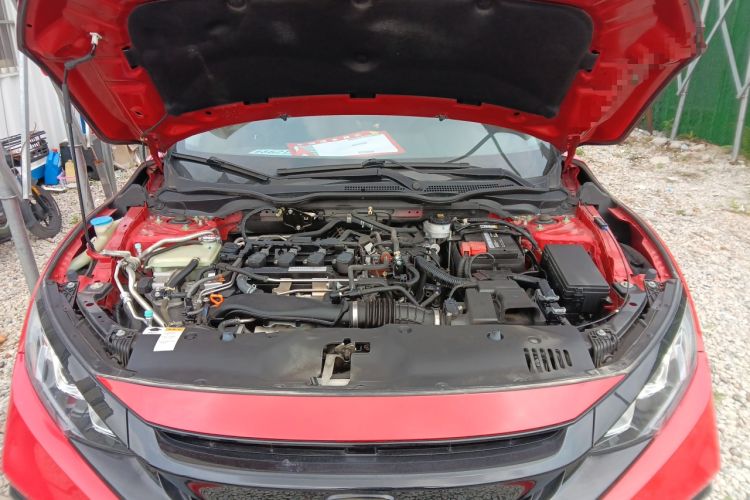 Used Honda Civic 2019 220TURBO CVT Dynamic Edition China VI Emission Standard Engine Bay