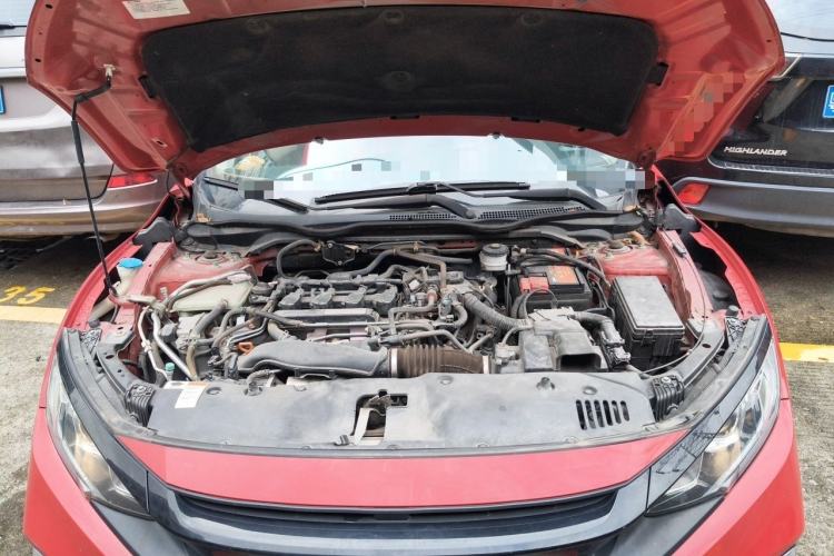 Used Honda Civic 2019 220TURBO CVT Dynamic Edition China VI Engine Bay