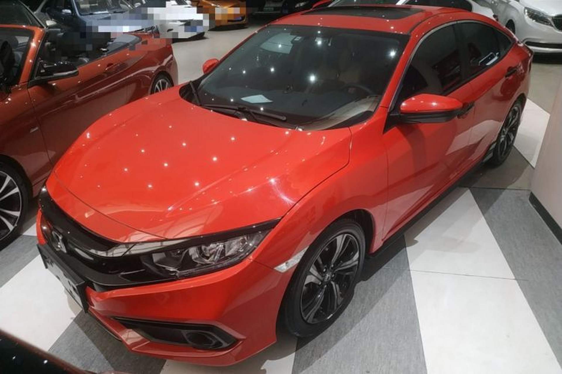 Used Honda Civic 2019 220TURBO CVT Dynamic Edition China VI Emission Standard Front Left 45 Deg