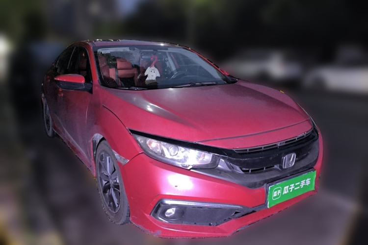 Used Honda Civic 2019 220TURBO CVT Dynamic Edition China V Front Right 45 Deg