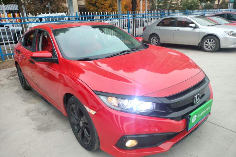 Used Honda Civic 2019 220TURBO CVT Dynamic Edition China VI Emission Standard Front Right 45 Deg