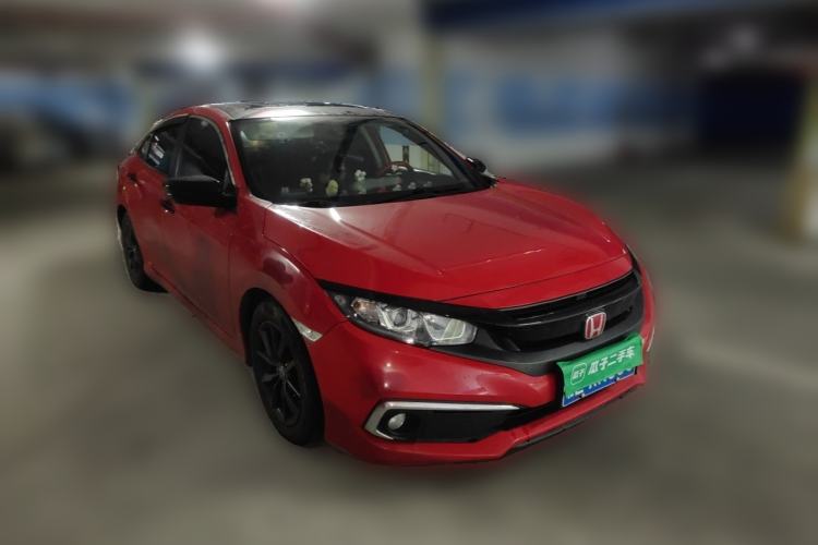 Used Honda Civic 2019 220TURBO CVT Dynamic Edition China VI Front Right 45 Deg