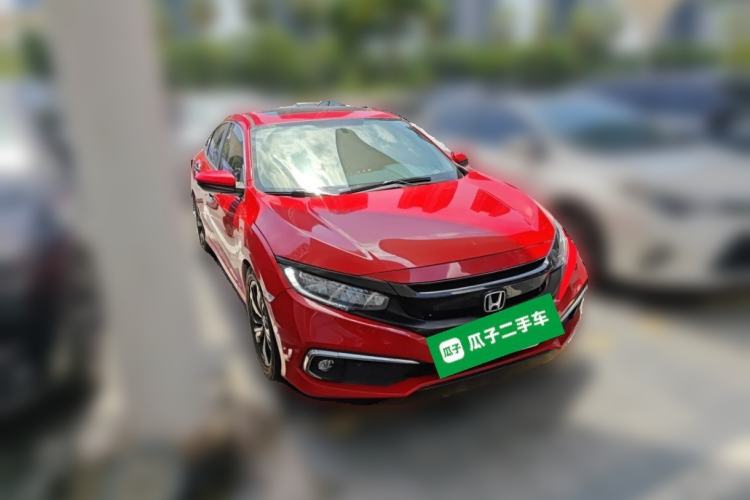 Used Honda Civic 2019 220TURBO CVT Power Edition China VI Emission Standard Front Right 45 Deg