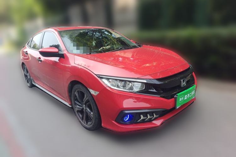 Used Honda Civic 2019 220TURBO CVT Dynamic Edition China VI Emission Standard Front Right 45 Deg