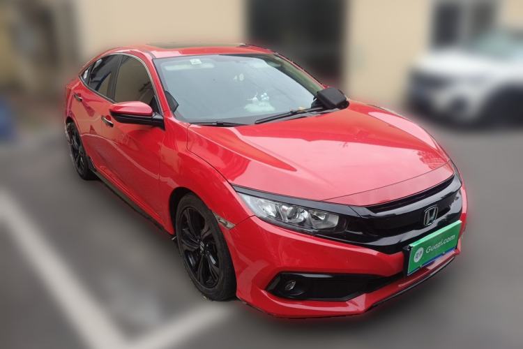 Used Honda Civic 2019 220TURBO CVT Dynamic Edition China VI Emission Standard Front Right 45 Deg