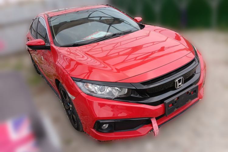 Used Honda Civic 2019 220TURBO CVT Dynamic Edition China VI Emission Standard Front Right 45 Deg