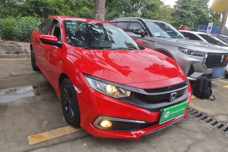 Used Honda Civic 2019 220TURBO CVT Dynamic Edition China VI Front Right 45 Deg