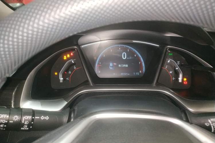 Used Honda Civic 2019 220TURBO CVT Dynamic Edition China VI Emission Standard Instrument Cluster