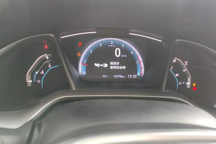 Used Honda Civic 2019 220TURBO CVT Dynamic Edition China VI Instrument Cluster