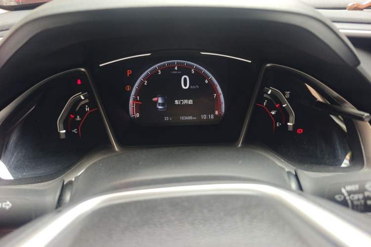 Used Honda Civic 2019 220TURBO CVT Dynamic Edition China VI Emission Standard Instrument Cluster