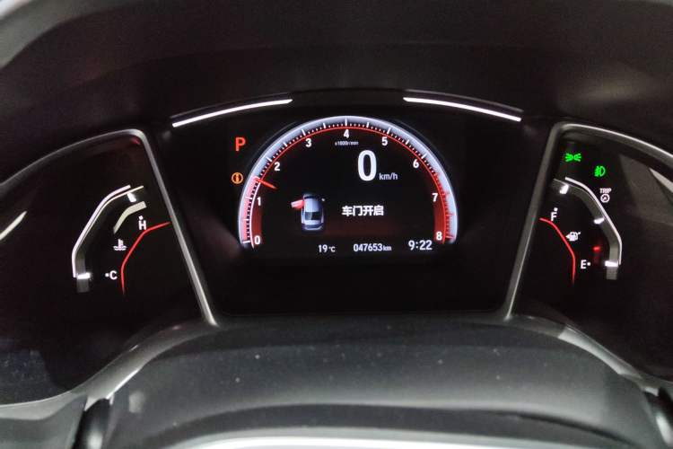 Used Honda Civic 2019 220TURBO CVT Dynamic Edition China VI Emission Standard Instrument Cluster