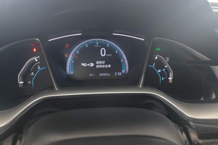 Used Honda Civic 2019 220TURBO CVT Dynamic Edition China VI Instrument Cluster