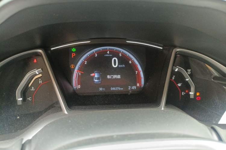 Used Honda Civic 2019 220TURBO CVT Dynamic Edition China VI Emission Standard Instrument Cluster