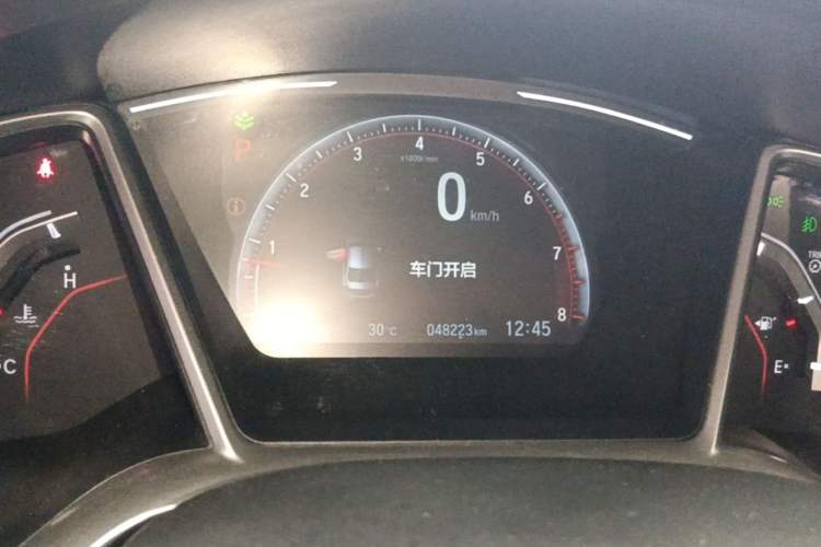 Used Honda Civic 2019 220TURBO CVT Dynamic Edition China VI Emission Standard Instrument Cluster
