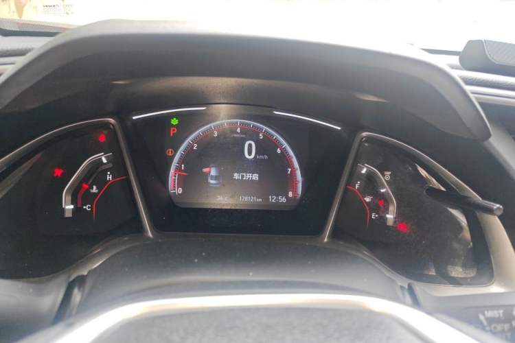 Used Honda Civic 2019 220TURBO CVT Dynamic Edition China VI Emission Standard Instrument Cluster