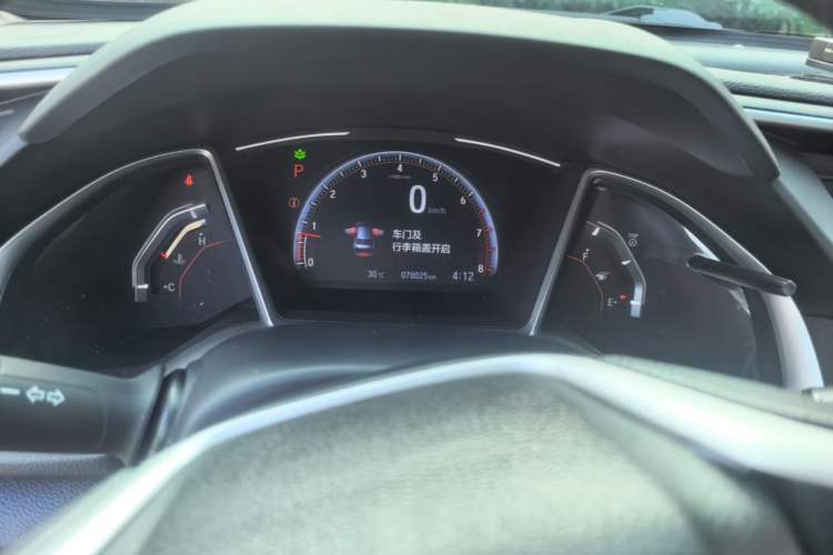 Used Honda Civic 2019 220TURBO CVT Dynamic Edition China V Emission Standard Instrument Cluster