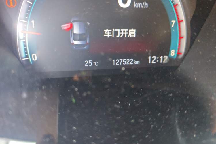 Used Honda Civic 2019 220TURBO CVT Dynamic Edition China VI Odometer Close Up