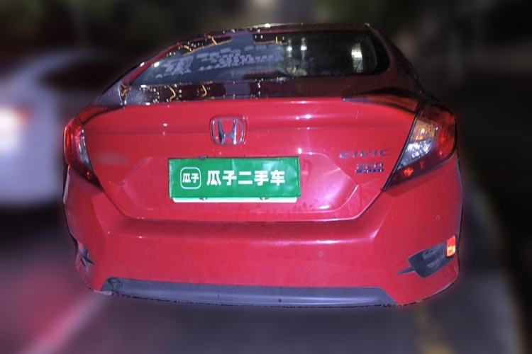 Used Honda Civic 2019 220TURBO CVT Dynamic Edition China V Rear