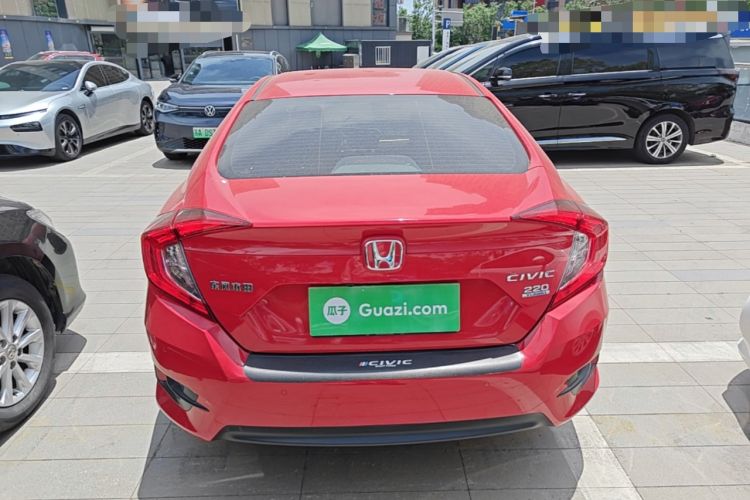 Used Honda Civic 2019 220TURBO CVT Dynamic Edition China VI Rear