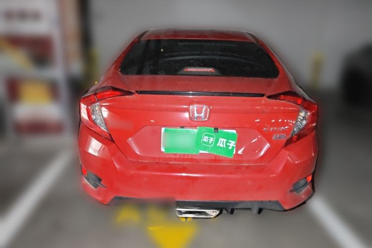 Used Honda Civic 2019 220TURBO CVT Dynamic Edition China VI Emission Standard Rear