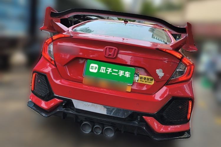 Used Honda Civic 2019 220TURBO CVT Dynamic Edition China VI Rear