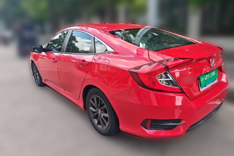 Used Honda Civic 2019 220TURBO CVT Dynamic Edition China V Rear Left 45 Deg
