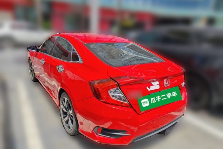 Used Honda Civic 2019 220TURBO CVT Power Edition China VI Emission Standard Rear Left 45 Deg
