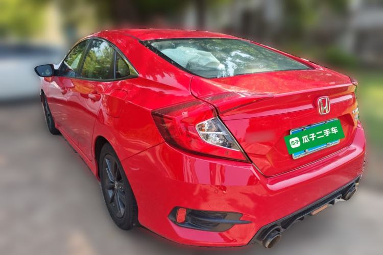 Used Honda Civic 2019 220TURBO CVT Dynamic Edition China VI Rear Left 45 Deg