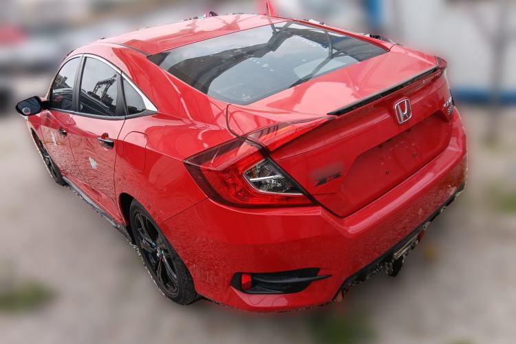 Used Honda Civic 2019 220TURBO CVT Dynamic Edition China VI Emission Standard Rear Left 45 Deg
