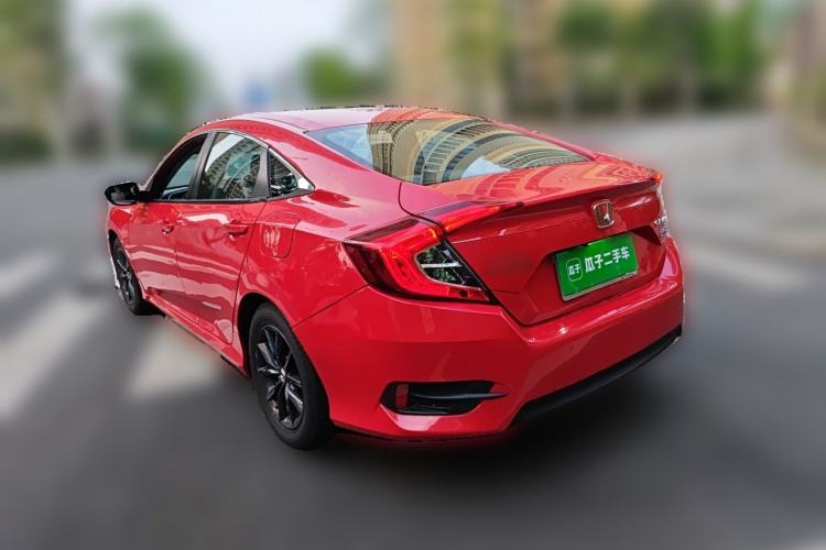 Used Honda Civic 2019 220TURBO CVT Dynamic Edition China VI Rear Left 45 Deg